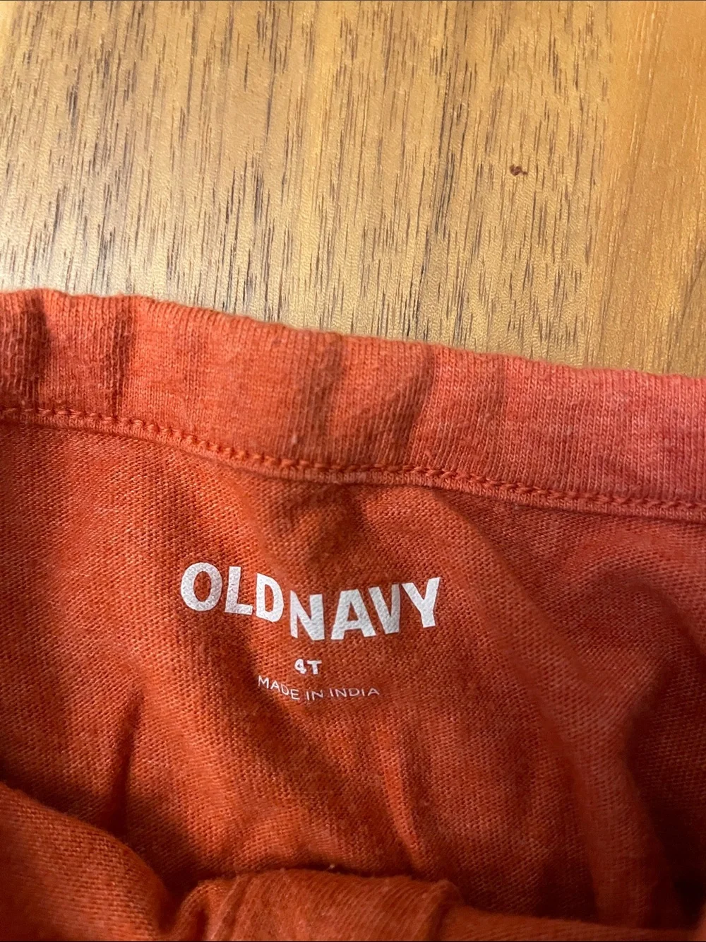 Old Navy Short-Sleeve Henley Trio in Mustard, Coral & Cream